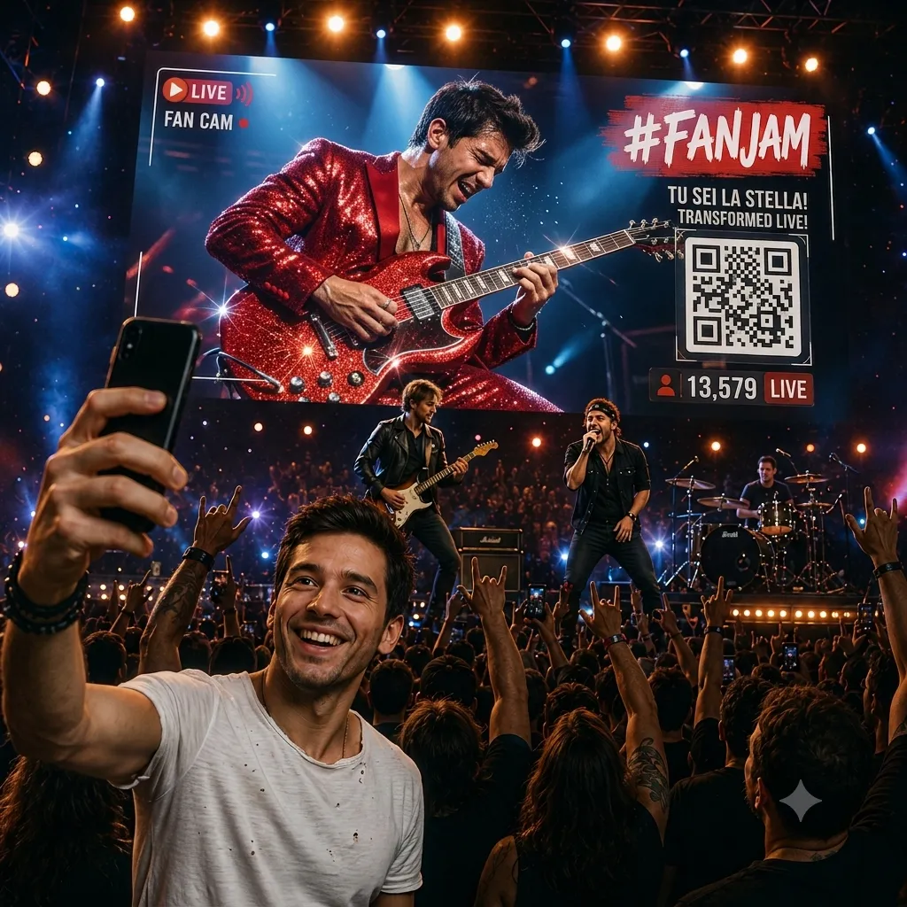 FanJam — software MeltInTouch per totem multimediali