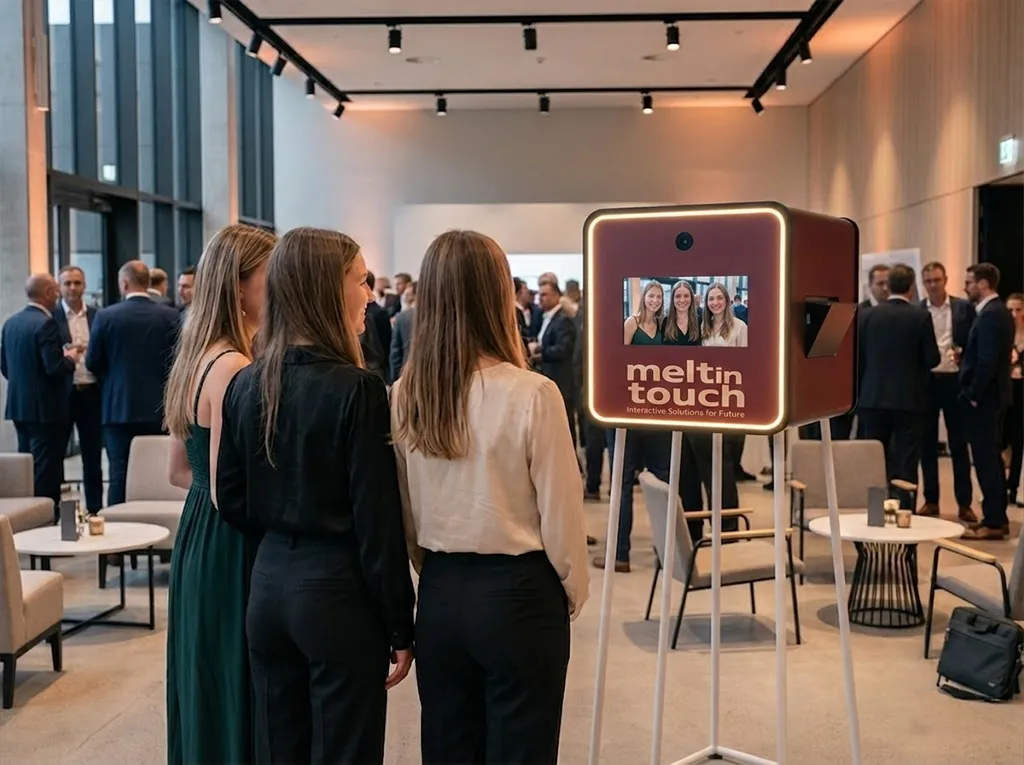 Selfie — software MeltInTouch per totem multimediali