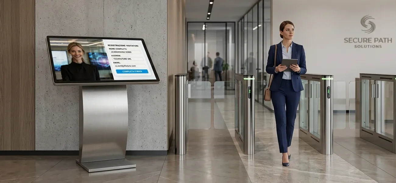 Virtual Reception — software MeltInTouch per totem multimediali