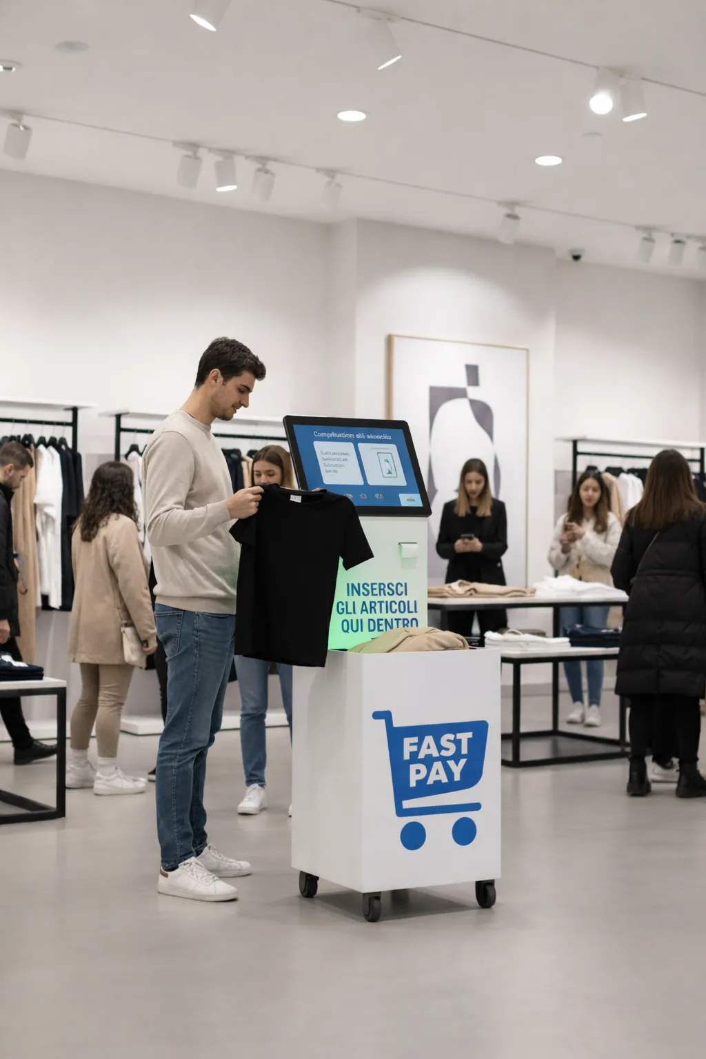 Fast Pay Point — software MeltInTouch per totem multimediali