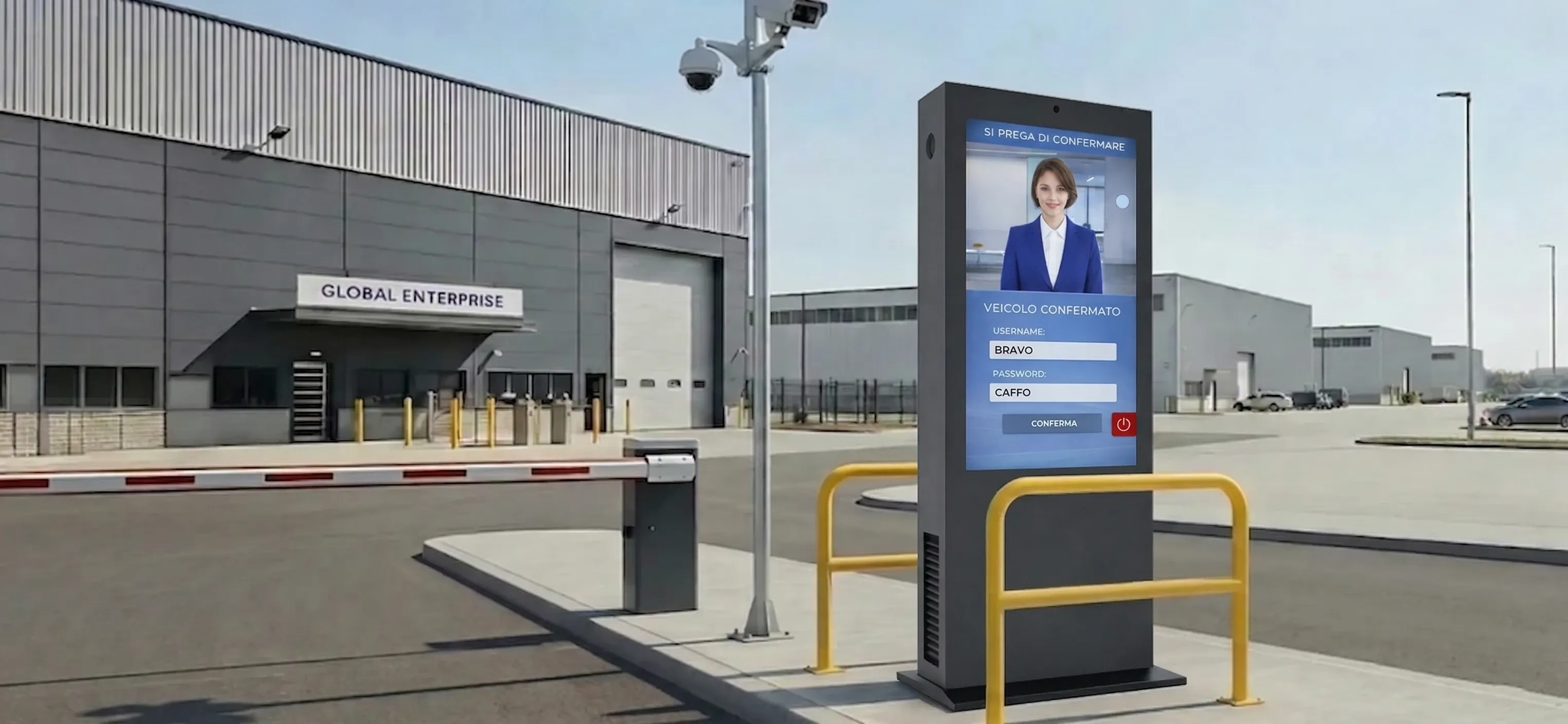 Gate Control — software MeltInTouch per totem multimediali