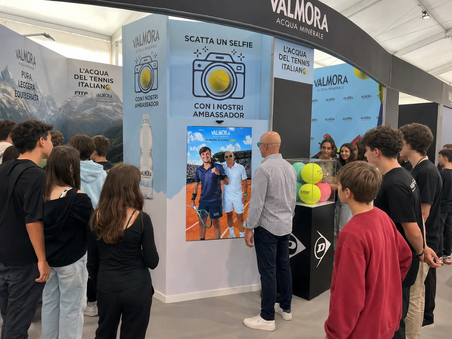 Valmora · AI Selfie Internazionali Tennis